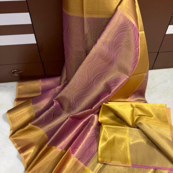 Premium quality semi tissue silk sarees