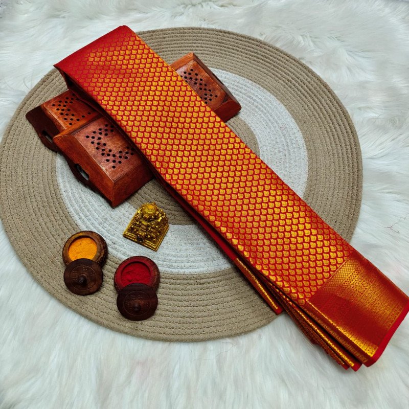 Brocade bridal sarees