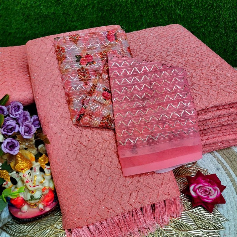 Trending Net Fancy Sarees