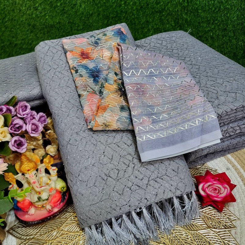 Trending Net Fancy Sarees