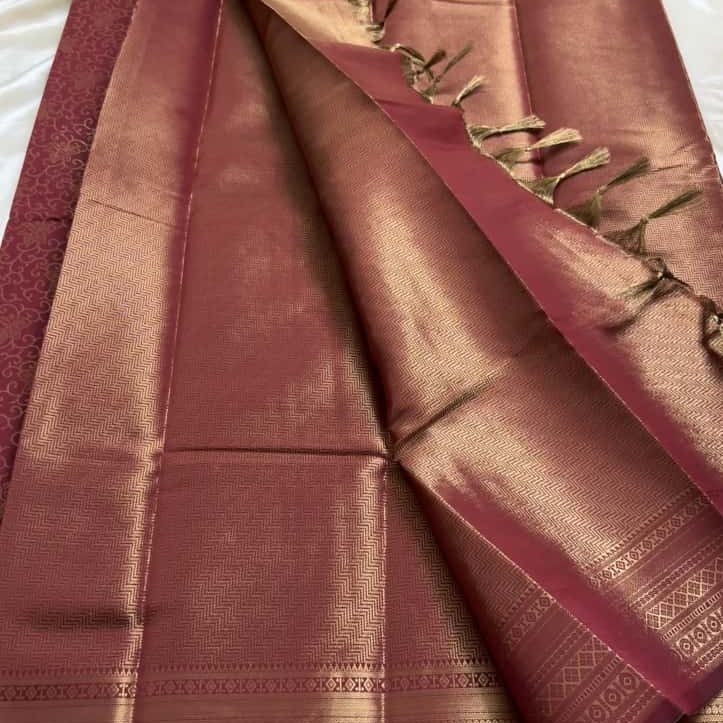Premium  Brocade Soft Silk Sarees