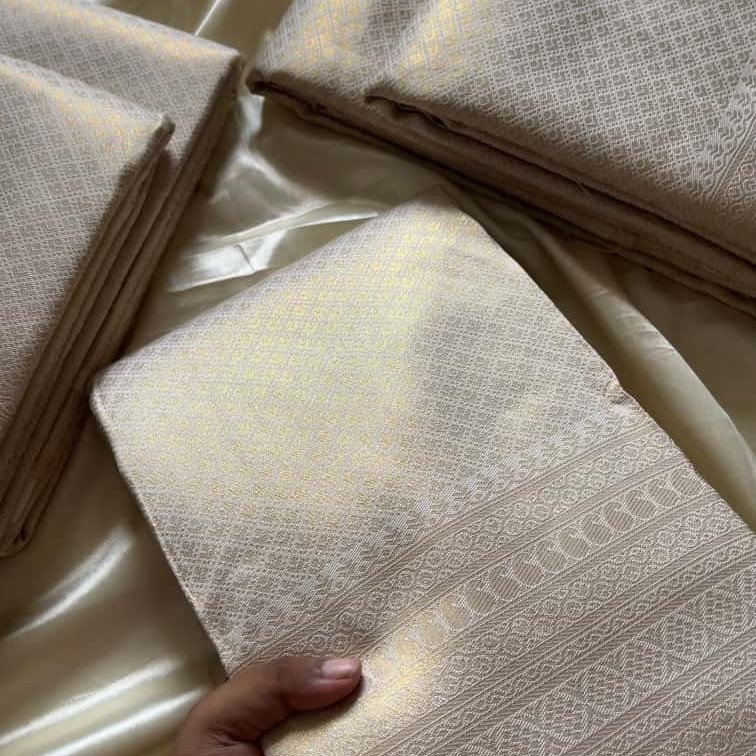 Semi Brocade Soft Silk Sarees