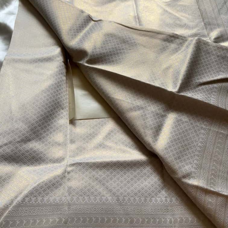 Semi Brocade Soft Silk Sarees