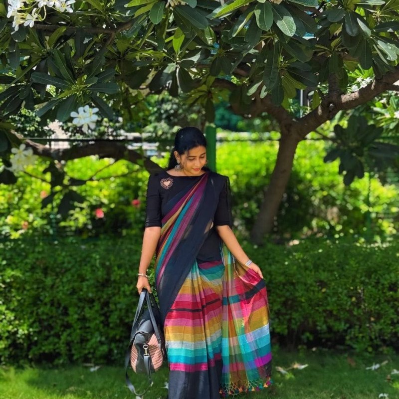 Khadhi Mul Cotton Sarees