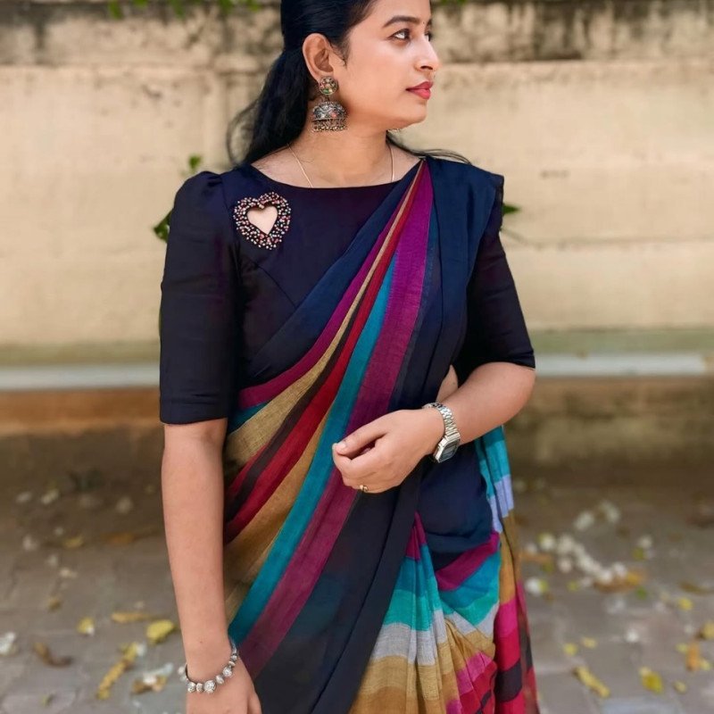 Khadhi Mul Cotton Sarees